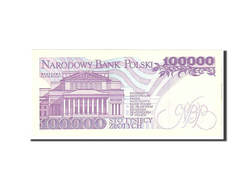 Polonia, 100,000 Zlotych, 1993, 1993-11-16, KM:160a, SPL