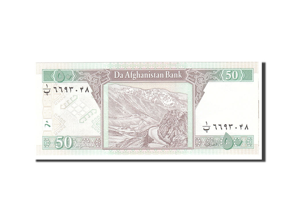 Afghanistan, 50 Afghanis, 2002, KM:69c, Undated, UNC(65-70)