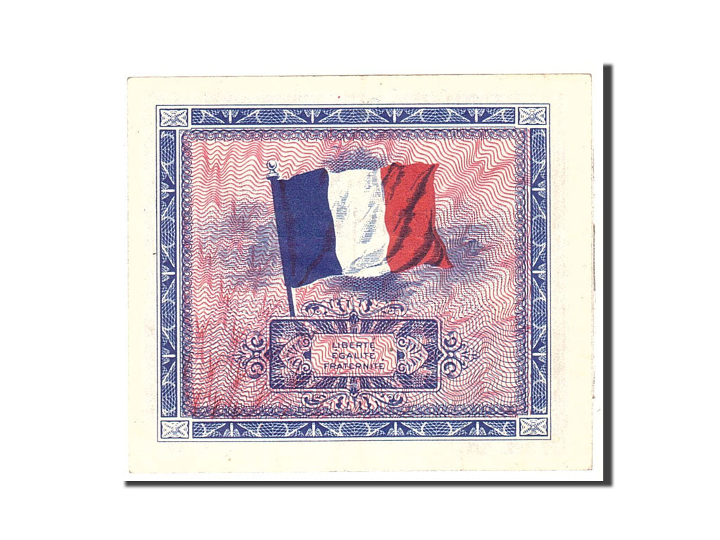 France, 2 Francs, 1944, KM:114a, Undated, AU(55-58)