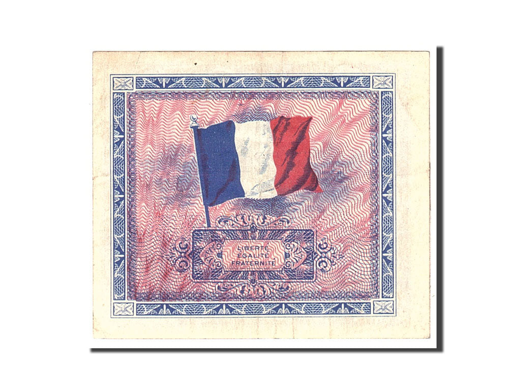 France, 2 Francs, 1944, KM:114a, Undated, EF(40-45)