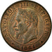 Moneta, Francja, Napoleon III, Napoléon III, 2 Centimes, 1861, Strasbourg