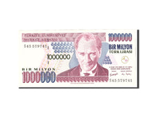 Banknot, Turcja, 1,000,000 Lira, 1970, Undated, KM:213, UNC(60-62)