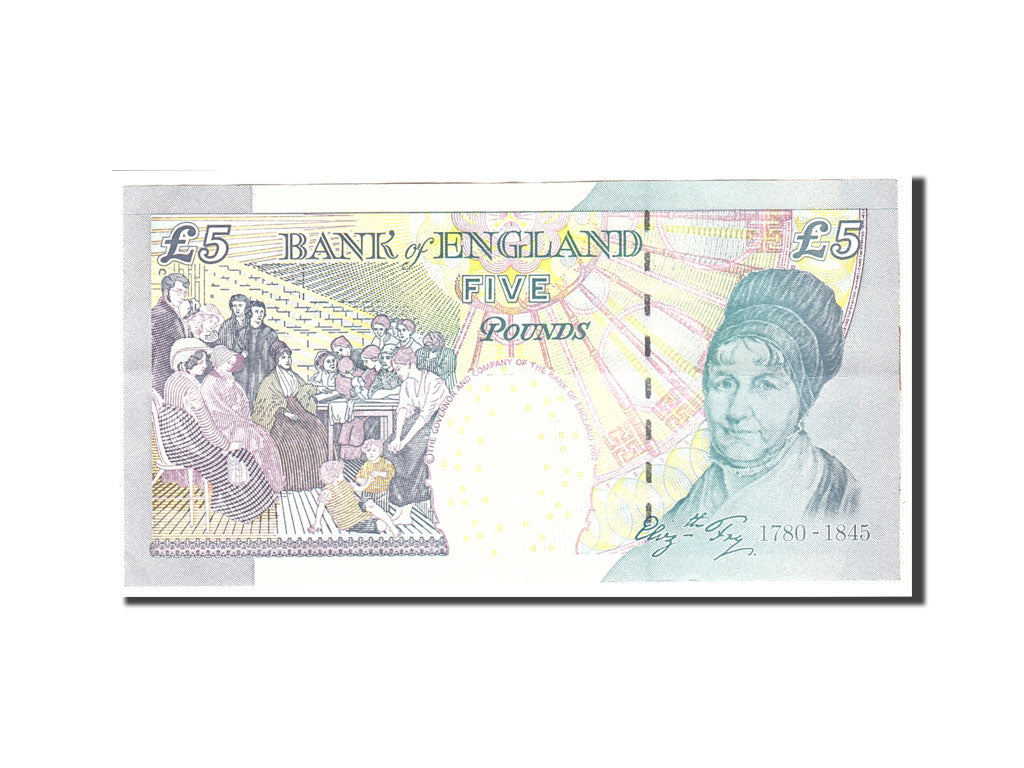 Great Britain, 5 Pounds, 2004, KM:391c, Undated, AU(50-53)