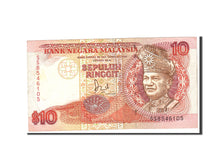 Malasia, 10 Ringgit, 1989, KM:29, Undated, EBC