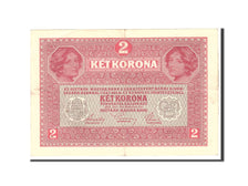 Austria, 2 Kronen, 1917, Undated, KM:21, AU(55-58)