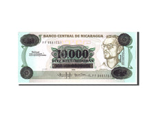 Billete, 10,000 Córdobas on 10 Córdobas, 1989, Nicaragua, KM:158, Undated, UNC
