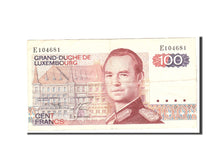 Luxembourg, 100 Francs, 1980, 1980-08-14, KM:57a, VF(20-25)