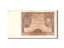 Poland, 100 Zlotych, 1934, 1934-11-09, KM:75a, VF(20-25)