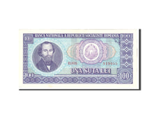 Banknote, Romania, 100 Lei, 1966, Undated, KM:97a, AU(55-58)