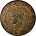 Coin, France, Cérès, 2 Centimes, 1877, Paris, AU(55-58), Bronze, Gadoury:105