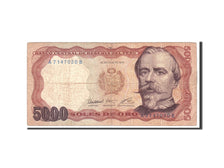 Banknote, Peru, 5000 Soles De Oro, 1976, 1976-07-22, KM:117a, F(12-15)