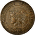 Moneta, Francja, Cérès, 2 Centimes, 1888, Paris, AU(55-58), Bronze