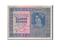 Austria, 1000 Kronen, 1922, 1922-01-02, KM:78, UNC(65-70)