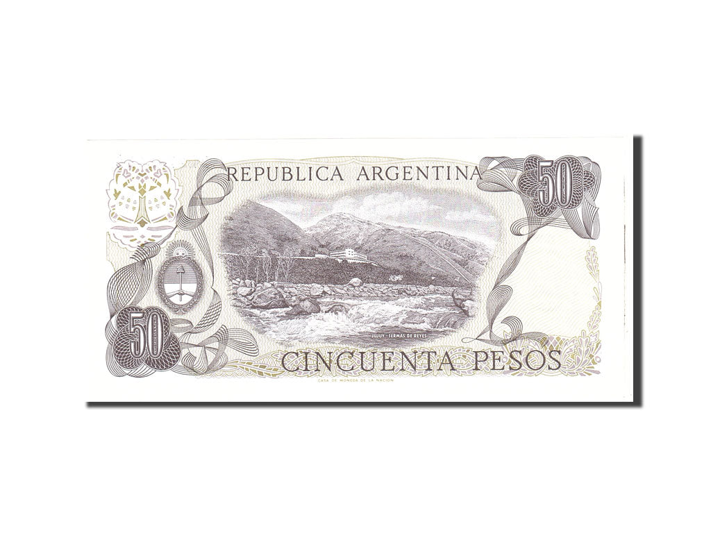 Banknote, Argentina, 50 Pesos, 1976, Undated, KM:301a, UNC(65-70)