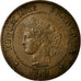 Coin, France, Cérès, 2 Centimes, 1892, Paris, AU(55-58), Bronze, Gadoury:105