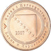 Coin, Bosnia - Herzegovina, 50 Feninga, 2007, MS(60-62), Copper Plated Steel