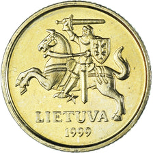 Monnaie, Lituanie, 10 Centu, 1999, SUP, Nickel-Cuivre
