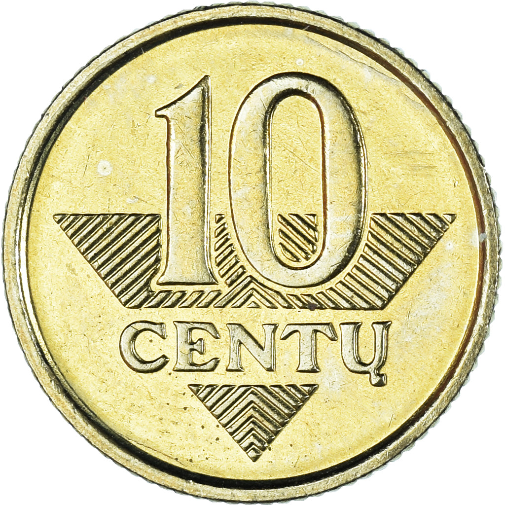 Monnaie, Lituanie, 10 Centu, 1999, SUP, Nickel-Cuivre