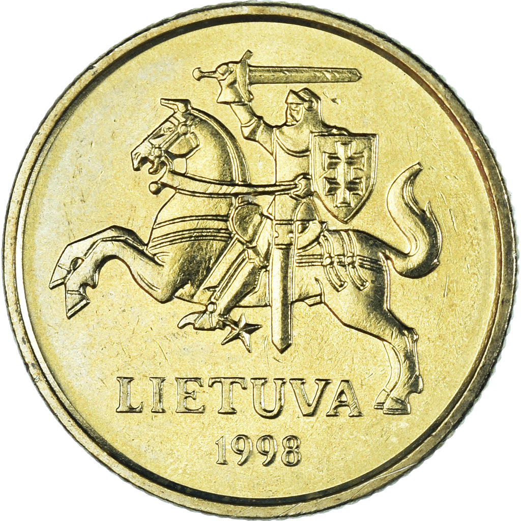 Monnaie, Lituanie, 20 Centu, 1998, SUP, Nickel-Cuivre, KM:107