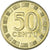 Moneta, Litwa, 50 Centu, 1997, AU(50-53), Mosiądz niklowy, KM:108