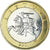 Coin, Lithuania, 2 Litai, 2001, AU(55-58), Bi-Metallic, KM:112