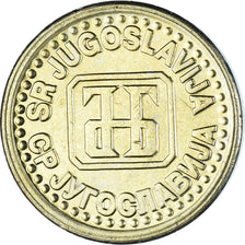 Coin, Yugoslavia, Para, 1994, AU(55-58), Brass, KM:161