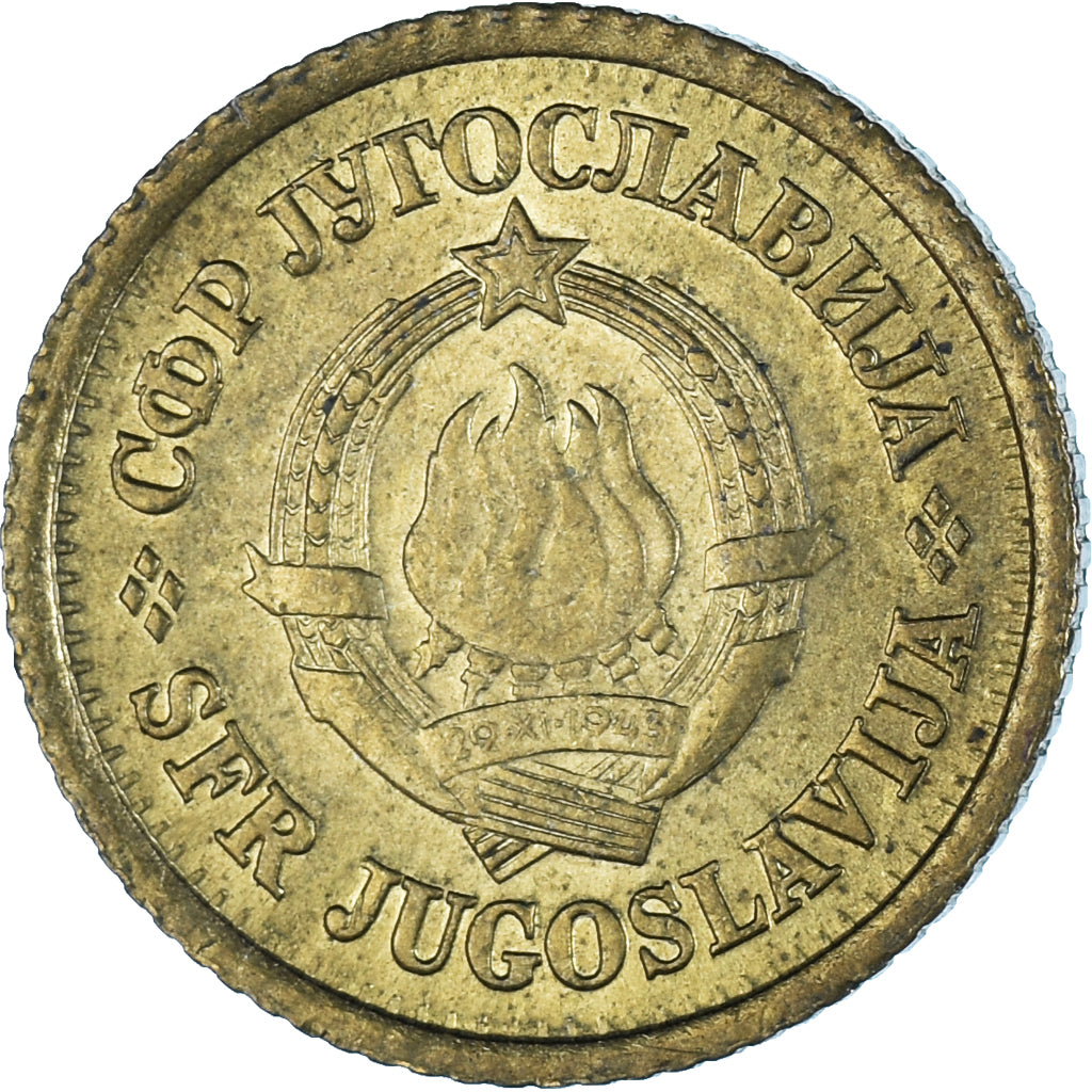 Moneta, Iugoslavia, 5 Para, 1965, SPL-, Ottone, KM:43