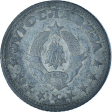 Coin, Yugoslavia, 2 Dinara, 1945, AU(50-53), Zinc, KM:27