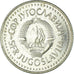 Coin, Yugoslavia, 5 Dinara, 1985, MS(60-62), Nickel-brass, KM:88