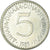 Münze, Jugoslawien, 5 Dinara, 1985, VZ+, Nickel-brass, KM:88