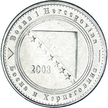 Moeda, Bósnia-Herzegovina, 5 Feninga, 2008, British Royal Mint, EF(40-45), Aço