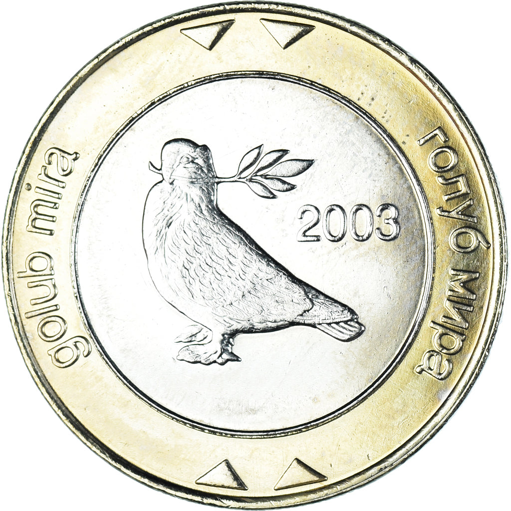 Coin, Bosnia - Herzegovina, 2 Konvertible Marka, 2003, British Royal Mint