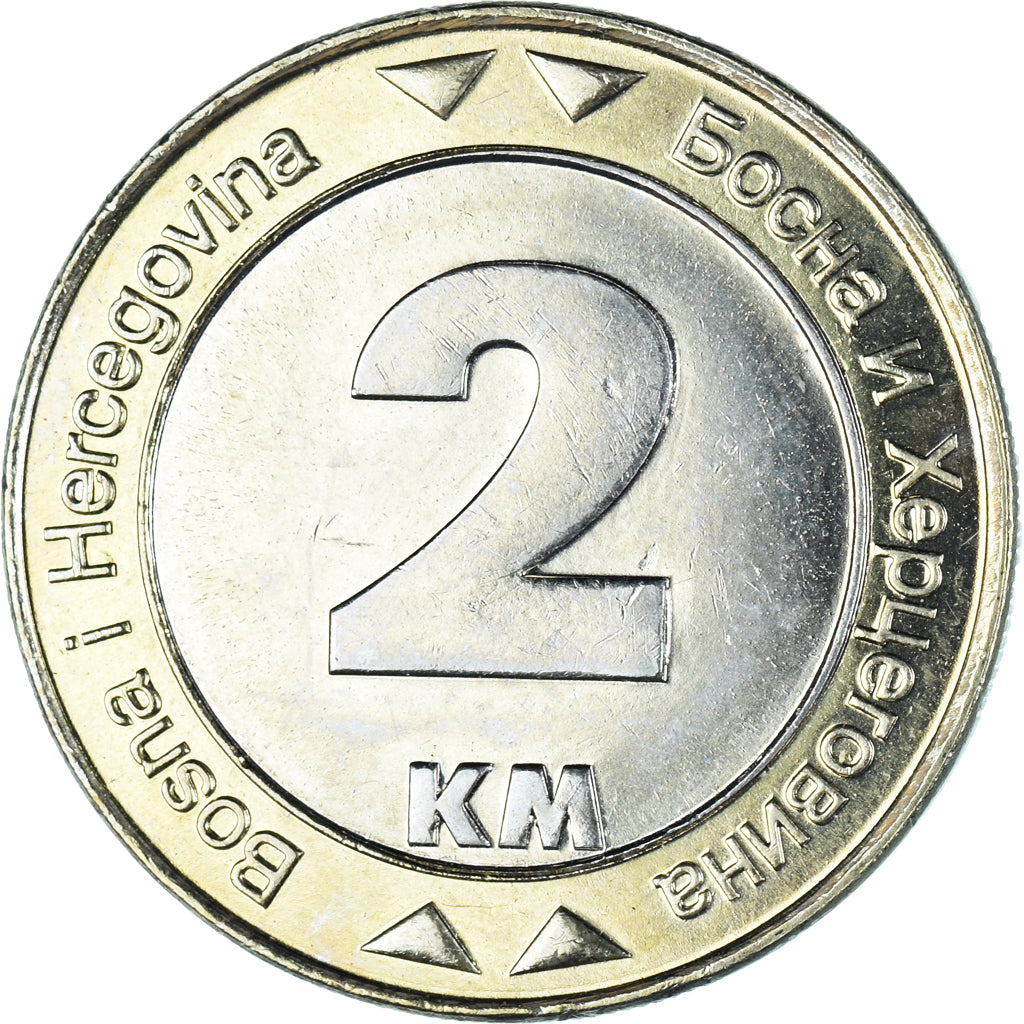 Coin, Bosnia - Herzegovina, 2 Konvertible Marka, 2003, British Royal Mint
