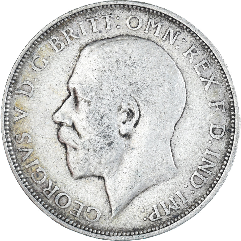 Coin, Great Britain, George V, Florin, Two Shillings, 1917, British Royal Mint