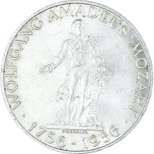 Coin, Austria, 25 Schilling, 1956, AU(50-53), Silver, KM:2881