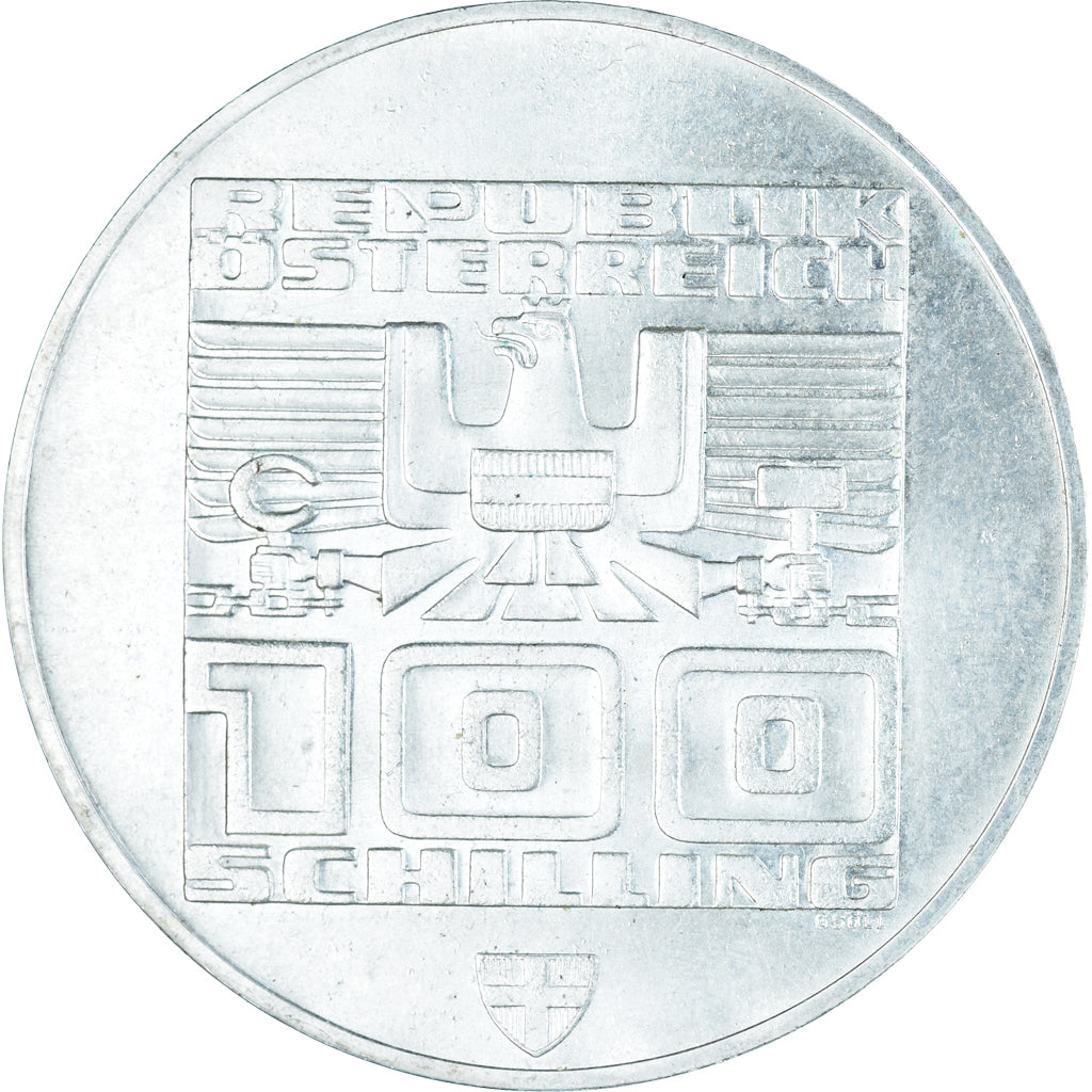 Moneta, Austria, 100 Schilling, 1976, SPL, Argento, KM:2929