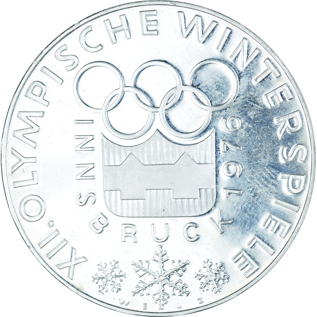 Coin, Austria, 100 Schilling, 1976, MS(60-62), Silver, KM:2929
