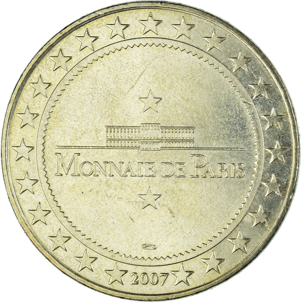 Francia, zeton, Jetón turístico, Douaumont - Ossuaire n° 3, 2007, Monnaie de