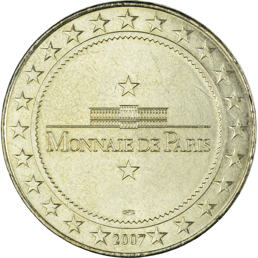 France, Token, Touristic token, Douaumont - Fort, 2007, MDP, AU(50-53)