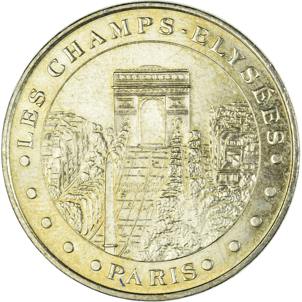 France, Token, Touristic token, Paris - Les Champs Elysées, 2008, MDP