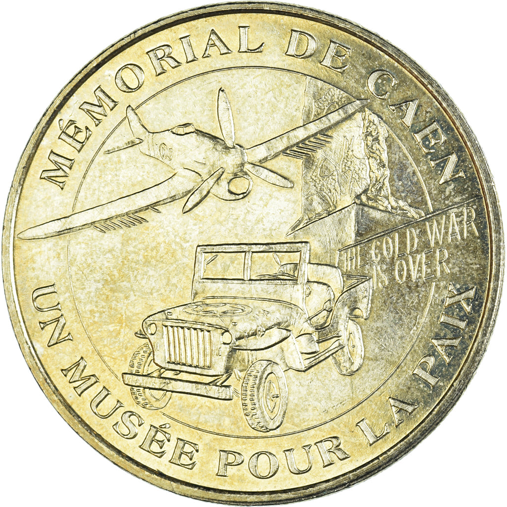 France, Token, Touristic token, Caen - Mémorial n°2, Arts & Culture, 2007