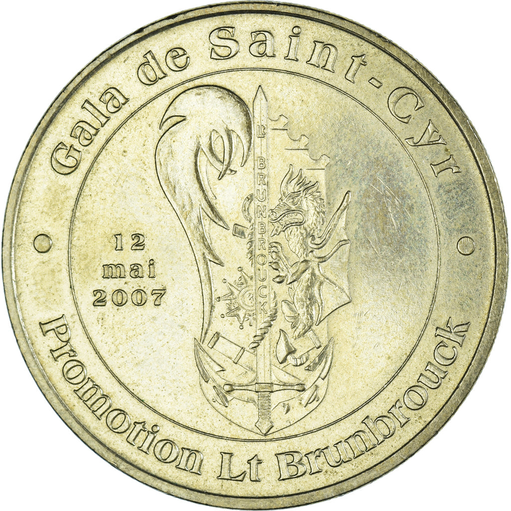 France, Token, Touristic token, Guer Saint-Cyr-Coëtquidan -Gala, Arts &