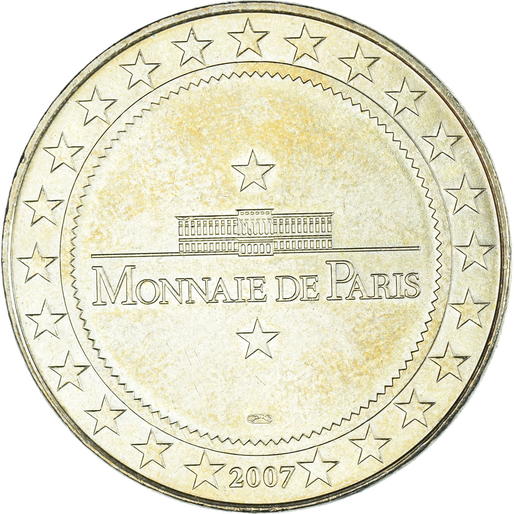 Francia, ficha, Touristic token, Le-Mont-Saint-Michel - vue générale n°2