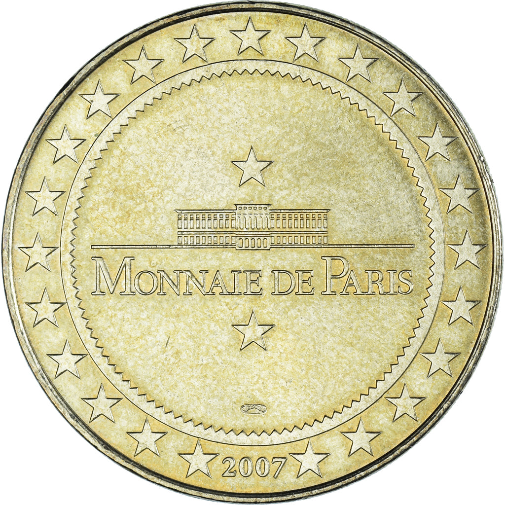 Francia, zeton, Jetón turístico, 77/ Disneyland - Pirates des Caraïbes, 2007