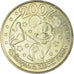 Frankreich, betaalpenning, Touristic token, Disneyland - n°11 - Walt Disney