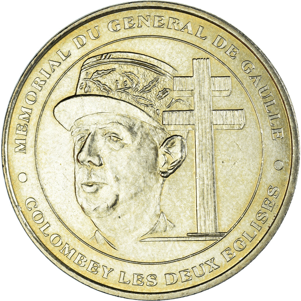Francja, Token, Żeton turystyczny, Mémorial du Général de Gaulle, Sztuka i
