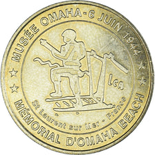 Francia, ficha, Touristic token, Mémorial d'Omaha Beach, 2006, MDP, BB