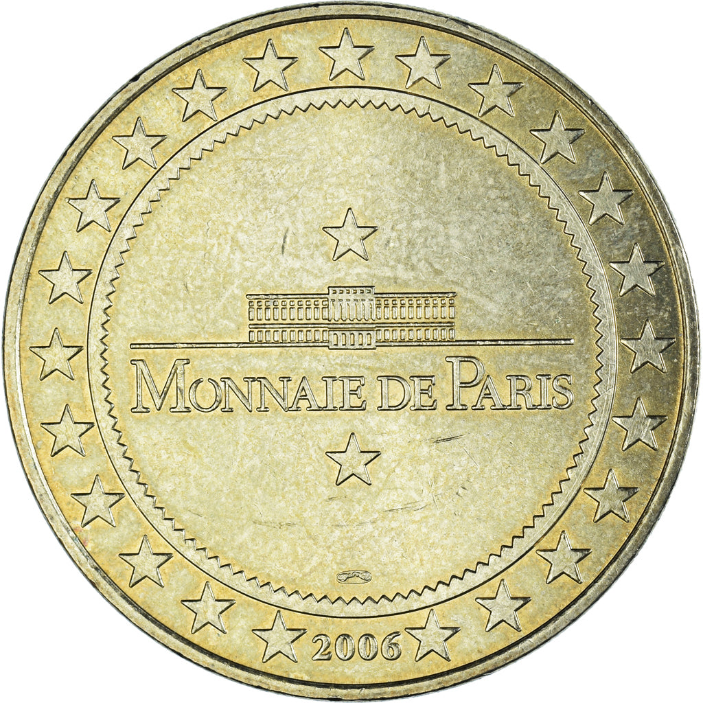 Francia, ficha, Touristic token, Mémorial d'Omaha Beach, 2006, MDP, BB
