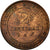Munten, Frankrijk, Cérès, 2 Centimes, 1893, Paris, ZF+, Bronze, Gadoury:105