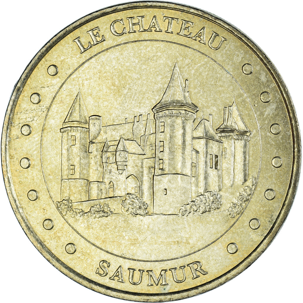 France, Token, Touristic token, Saumur - Le château n° 2, Arts & Culture